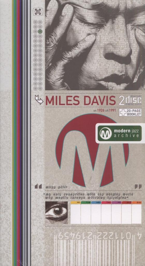 MODERN JAZZ ARCHIVE MILES DAVIS 2 CD BOX SET, Verzenden, 1980 tot heden, Boxset, Nieuw in verpakking