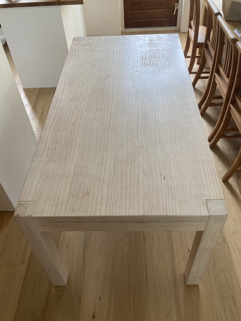 Eetkamer tafel (180 x 90 cm), Ophalen, Gebruikt, 50 tot 100 cm, 150 tot 200 cm