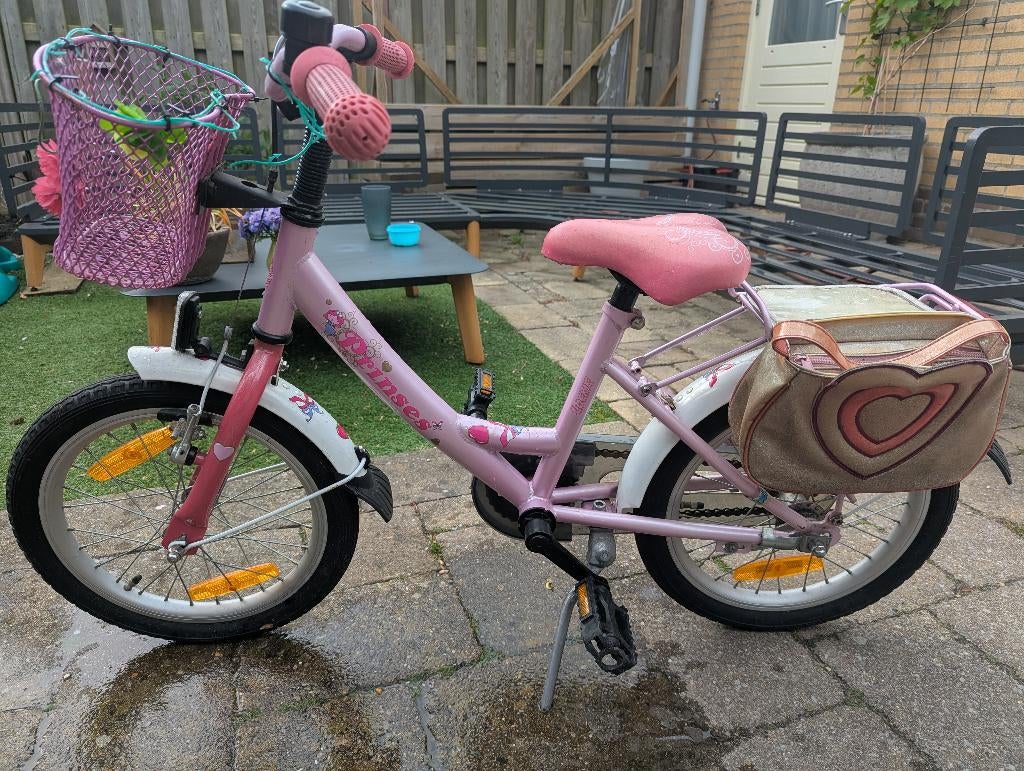 Meisjes fiets, Ophalen, Terugtraprem, Gebruikt, Handrem