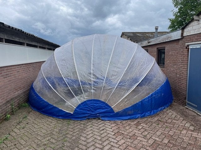 verplaatsbare overkapping   4.50. x 5.00 x 2.60 H, Tuin en Terras, Zwembad-toebehoren, Ophalen, Zo goed als nieuw, Overige typen