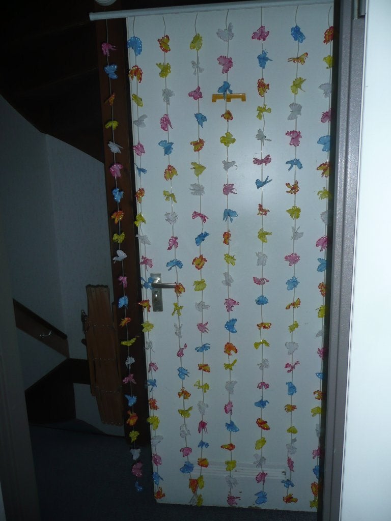 DEUR DECORATIE, Ophalen of Verzenden, Gebruikt, Textiel