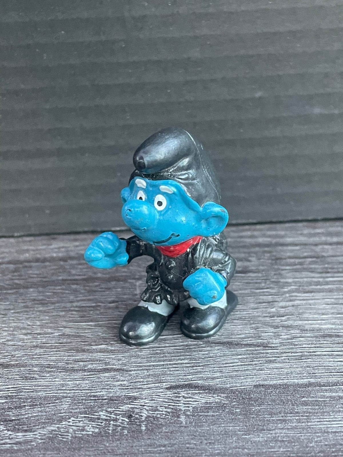 Smurf schoorsteenveger, Ophalen of Verzenden, Gebruikt, Overige Smurfen, Poppetje, Figuurtje of Knuffel