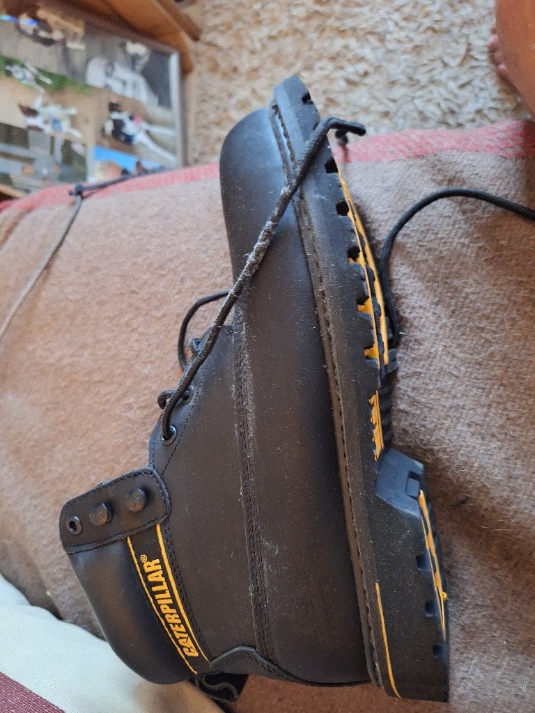 Caterpillar werkschoenen mt 43, Ophalen, Zwart, Nieuw, Caterpillar