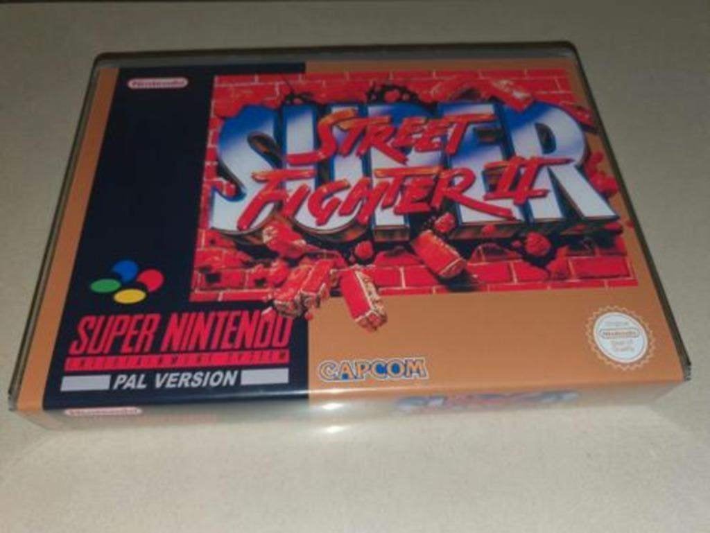 Super Street Fighter 2 SNES Game Case, Spelcomputers en Games, Games | Nintendo Game Boy, Vechten, 1 speler, Ophalen of Verzenden