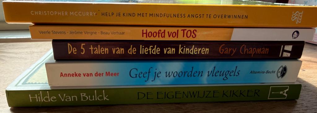 Set kindercoaching-, opvoeding- & mindfulnessboeken zgan, Ophalen of Verzenden, Zo goed als nieuw, Fictie algemeen