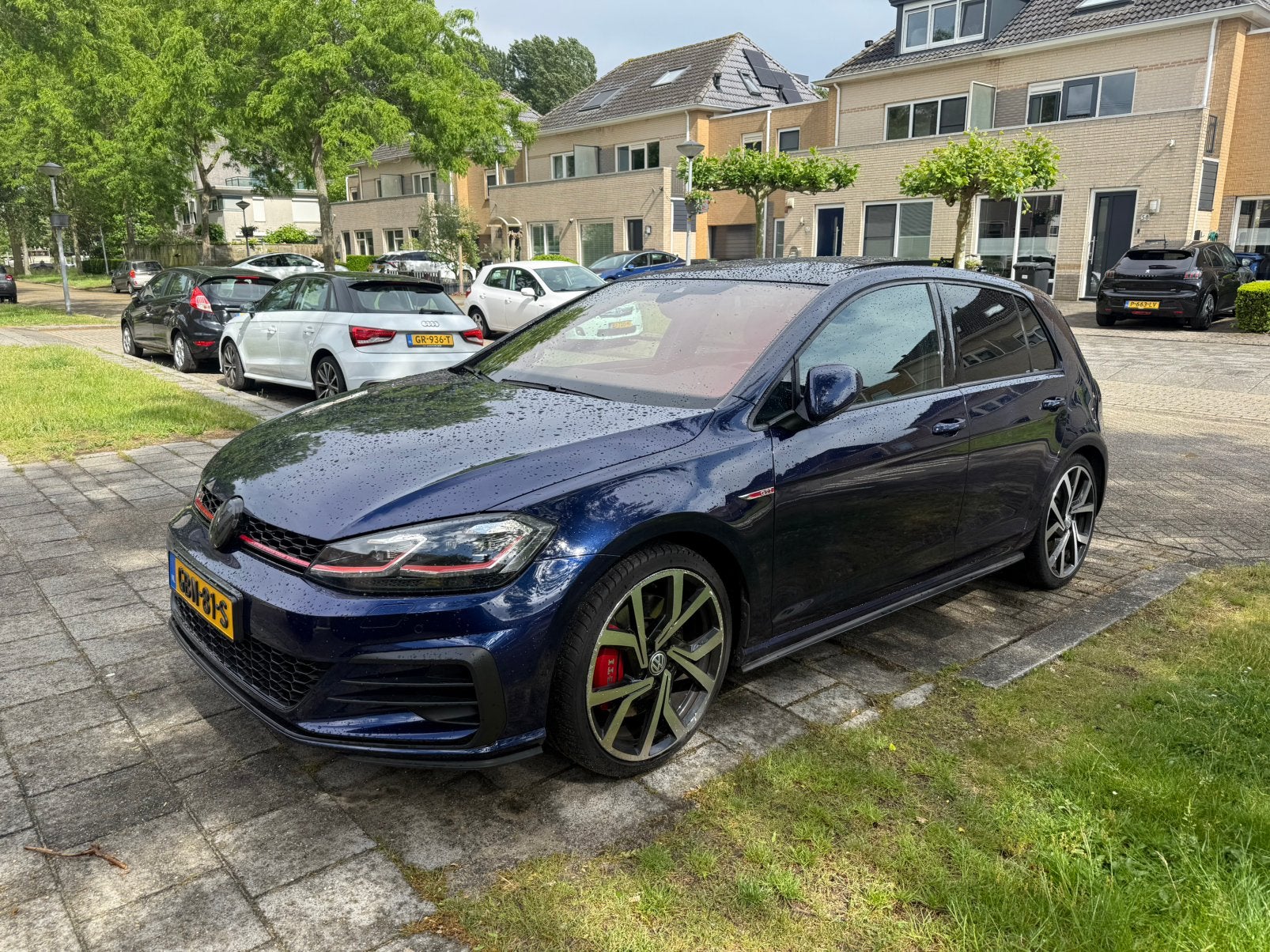 Golf 7.5 GTI Performance 2018 Blauw GELEVERD MET NIEUWE APK!, 1345 kg, 4 cilinders, 1984 cc, Blauw
