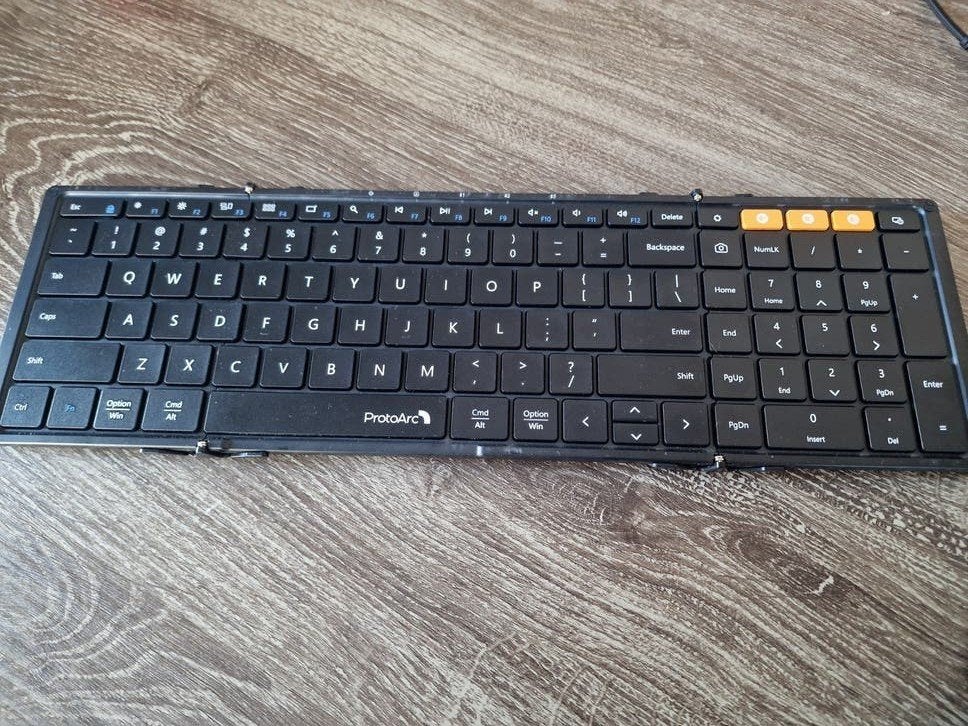 ProoArc Bluetooth Toetsenbord - Compact en Draadloos, Computers en Software, Ophalen of Verzenden, Zo goed als nieuw, Draadloos