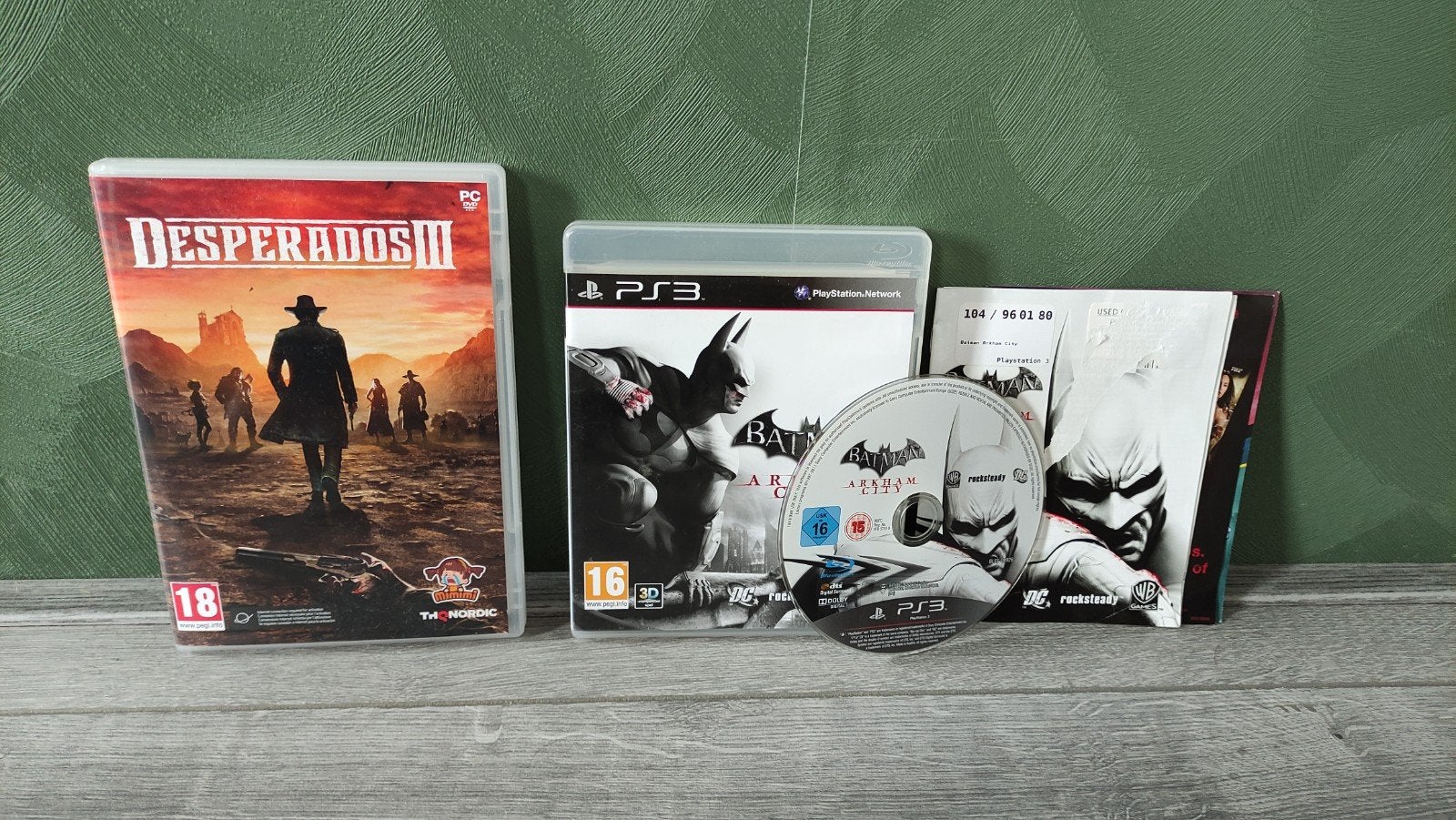 Batman arkham city ps3 en gratis desperados 3 pc game, Avontuur en Actie, Ophalen of Verzenden, Zo goed als nieuw, 3 spelers of meer