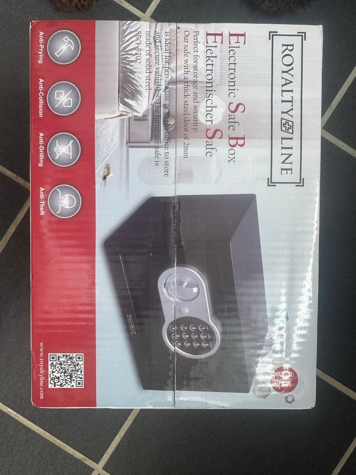 Royalty Line Elektronische Kluis - Nieuw in doos, Ophalen, Nieuw