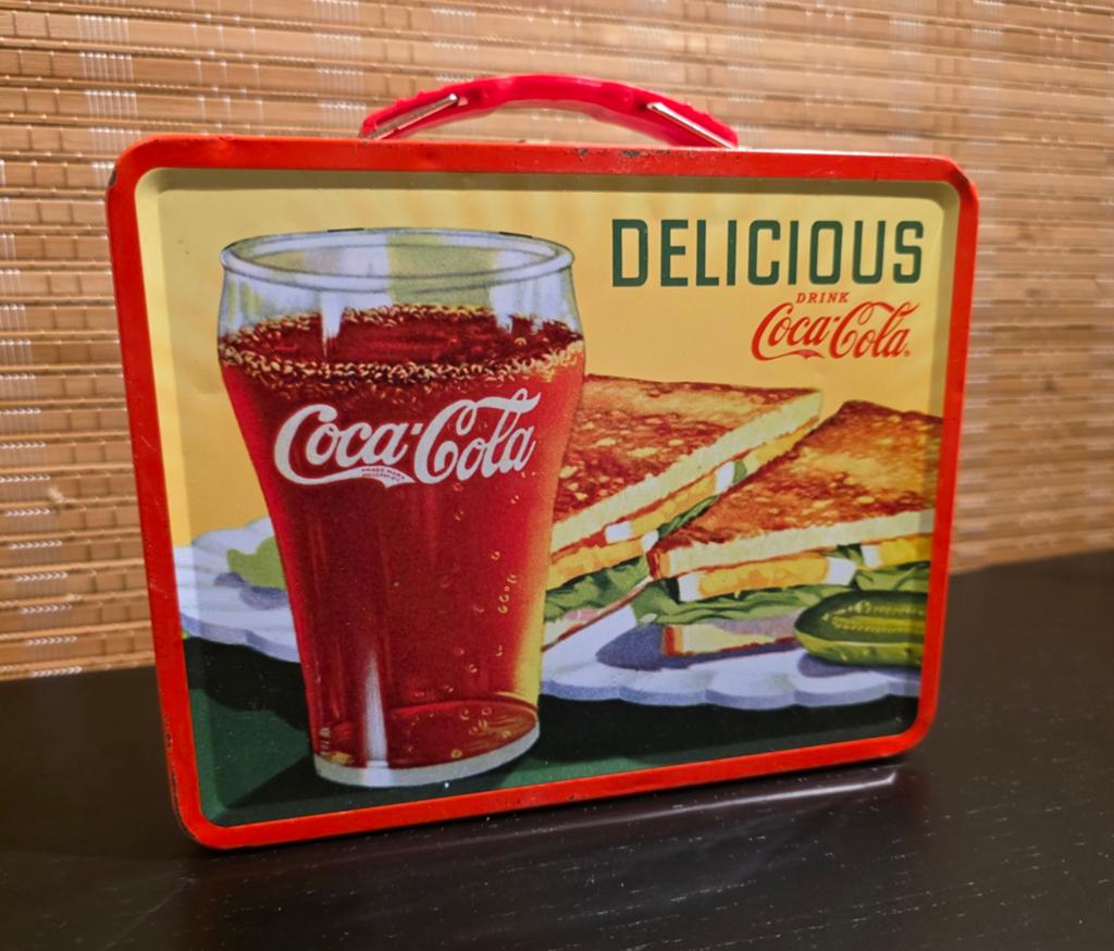 Vintage Coca-Cola Lunchbox - Delicious Drink, Ophalen of Verzenden, Gebruikt
