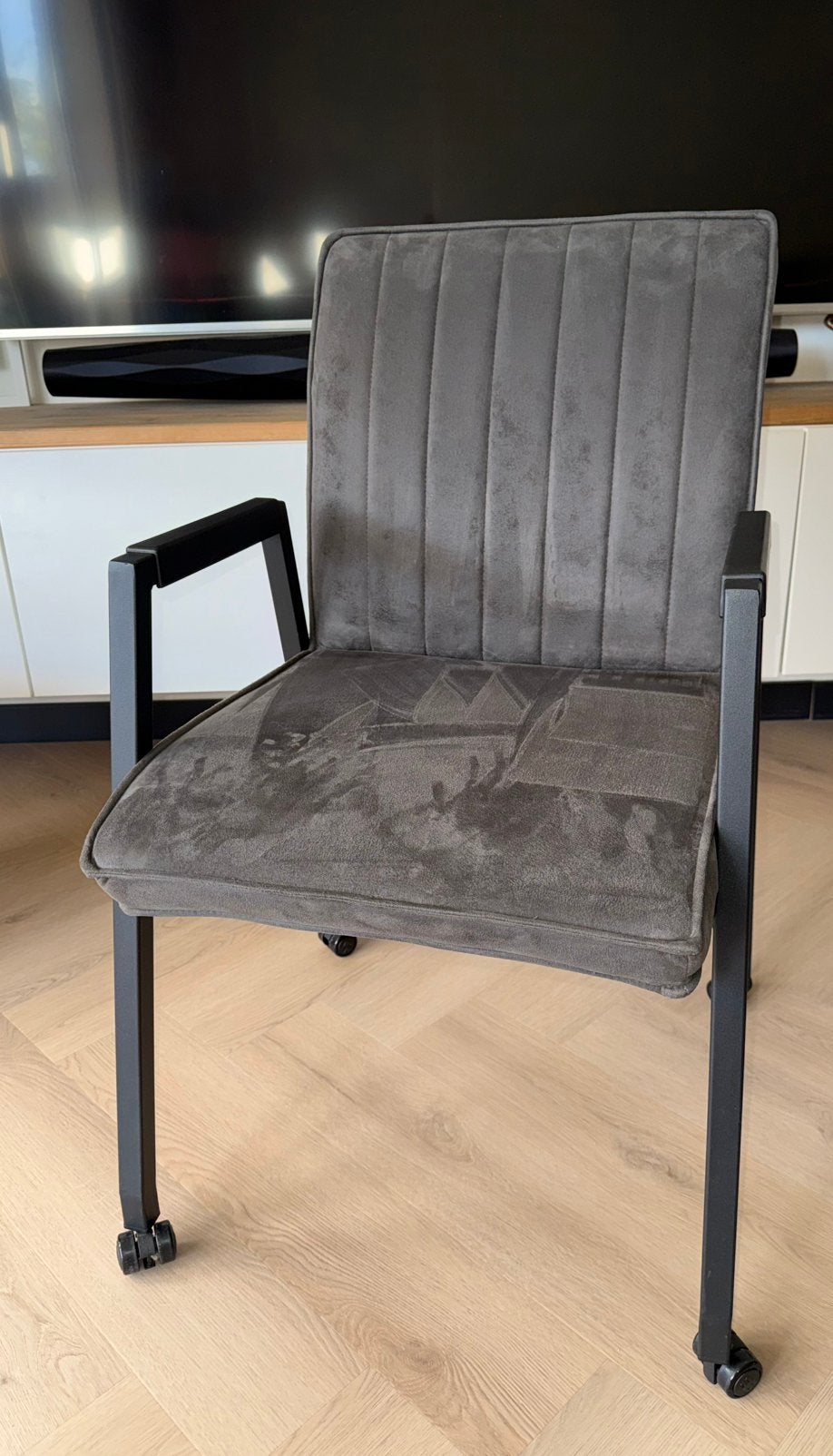 6 eetkamerstoelen ZGAN, Ophalen, Zo goed als nieuw, Vijf, Zes of meer stoelen