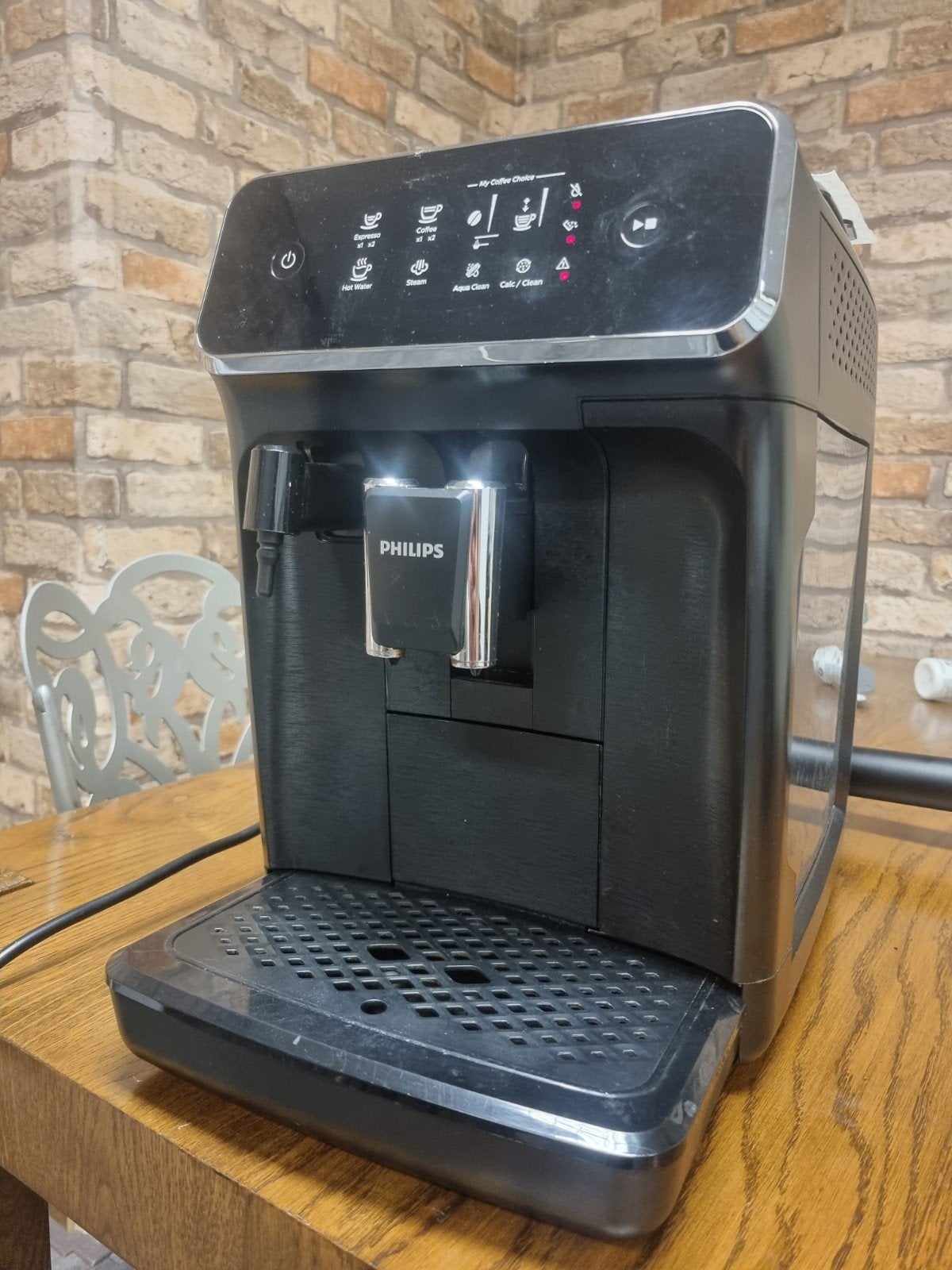Philips Koffie Espresso EP  - Onderdelen of voor reparatie, 10 kopjes of meer, Koffiemachine, Niet werkend, Afneembaar waterreservoir