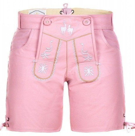 Dames lederhose maat 36 tm 42 roze, Trachtenmode.nl, Maat 42/44 (L), Nieuw, Ophalen of Verzenden
