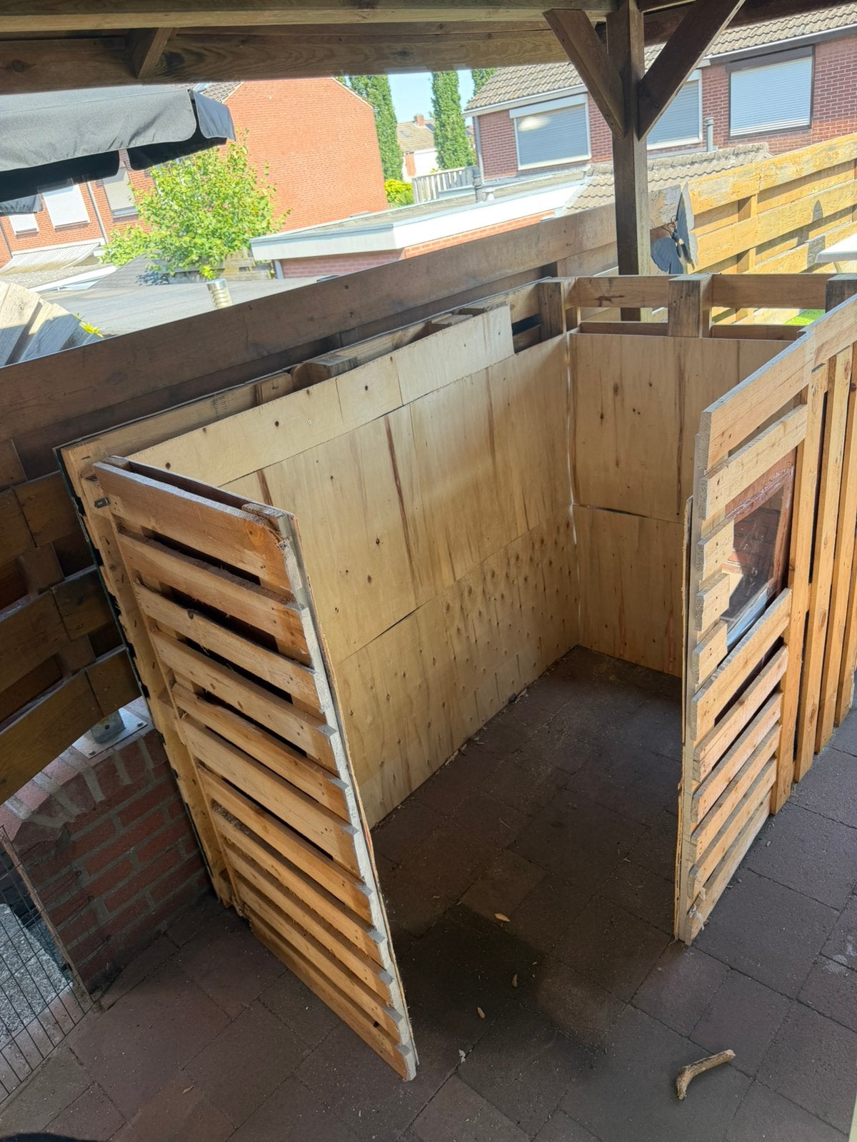 Gratis resten pallethout, Ophalen, Zo goed als nieuw, Hout, Overige typen