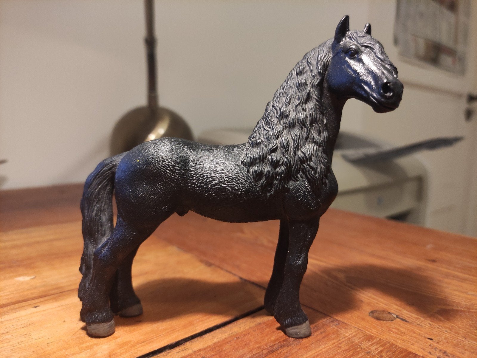 Schleich paard Fries, Verzamelen, Dierenverzamelingen, Ophalen of Verzenden, Zo goed als nieuw, Paard, Beeldje of Figuurtje