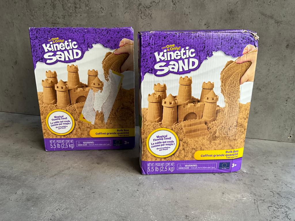 Kinetic zand - 2 pakken, Ophalen of Verzenden, Nieuw