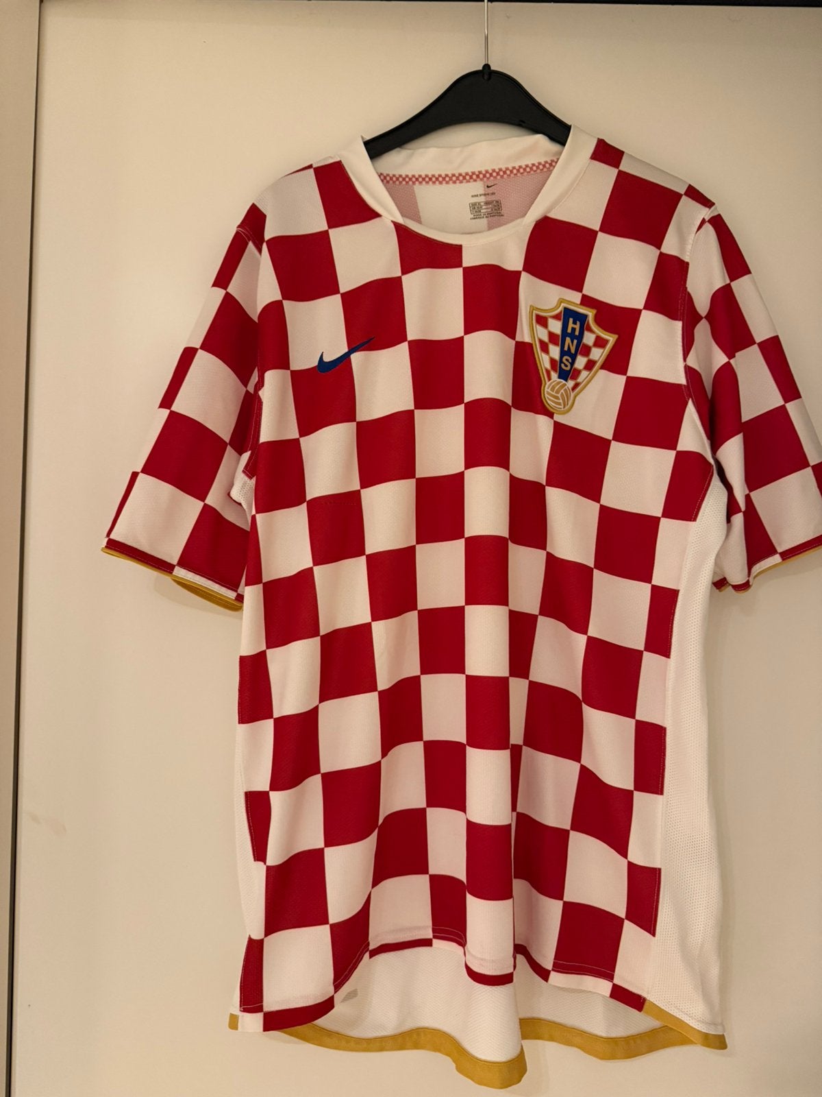 Nike Kroatië HNS thuisshirt 2004-2006 vintage XL origineel, Maat XL, Ophalen of Verzenden, Zo goed als nieuw, Shirt