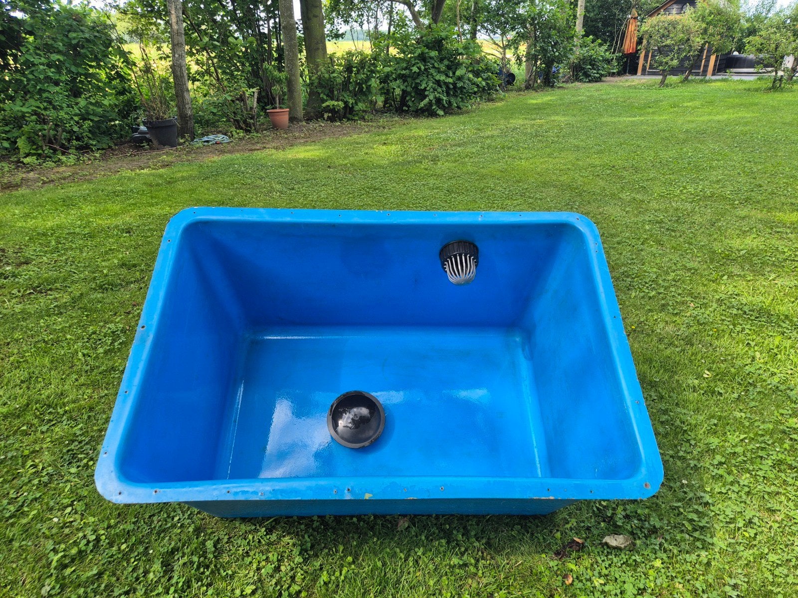 Als nieuw polyester vijver/ quarantainebak, Tuin en Terras, Vijvers, Ophalen of Verzenden, Zo goed als nieuw