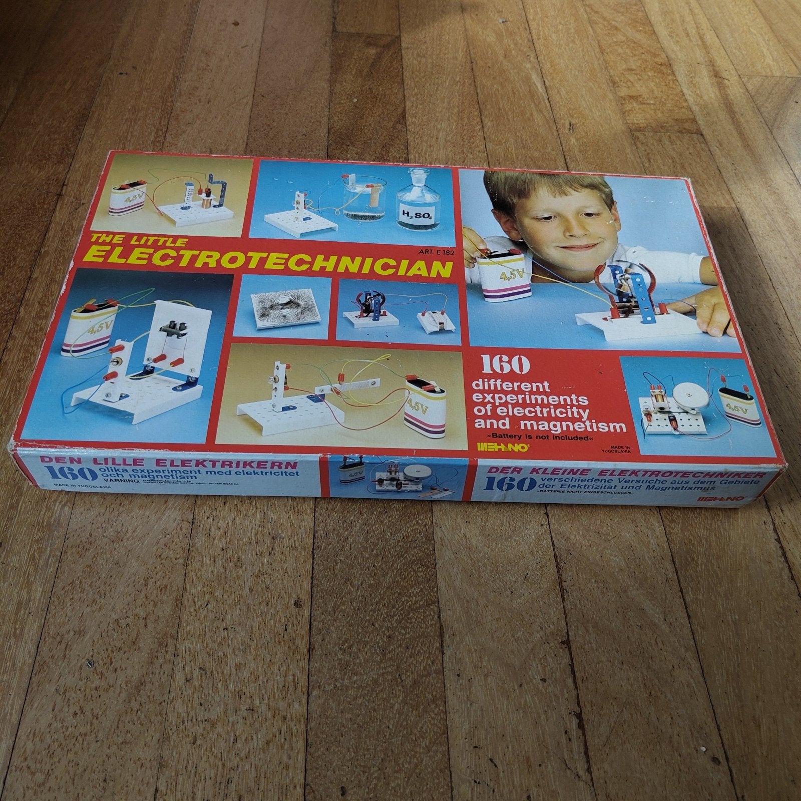 Mehano 'Little Electrotechnician' experimenteer set 1966, Ophalen of Verzenden, Zo goed als nieuw, Elektronica