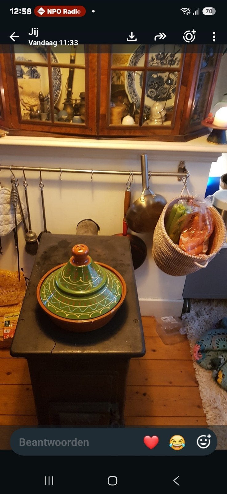 Gietijzeren kachel, Ophalen, Gebruikt, Hout, Houtkachel