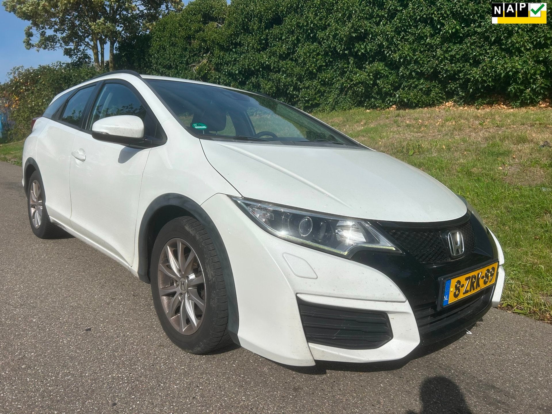 Honda Civic Tourer 1.6D Comfort - Navi - Clima - Cruise, Voorwielaandrijving, Euro 5, Gebruikt, 4 cilinders