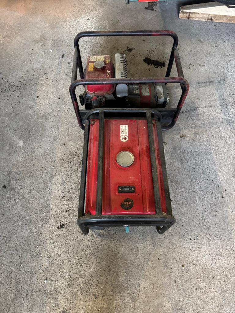 Honda EM4500EX & Yamaha aggregaten 2 stuks partij aggregaat, Ophalen of Verzenden, Gebruikt