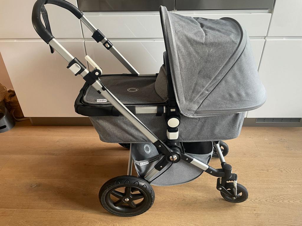 Bugaboo Cameleon 3 kinderwagen - Grijs, Kinderen en Baby's, Kinderwagens en Combinaties, Ophalen, Gebruikt, Bugaboo, Verstelbare duwstang