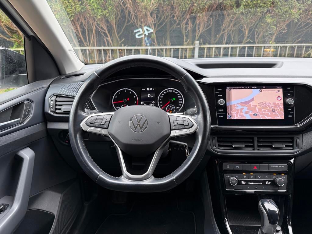 Volkswagen T-Cross 1.0 TSI DSG|ACC/NAVI/CARPLAY/LED/, T-Cross, Gebruikt, Wit, Bedrijf
