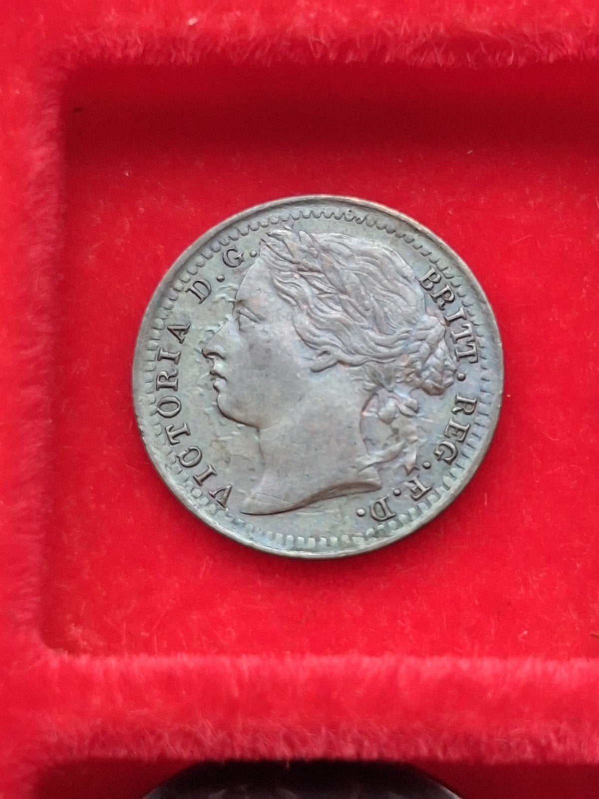 Victoria One Third Farthing 1878, Ophalen of Verzenden, Overige landen, Losse munt