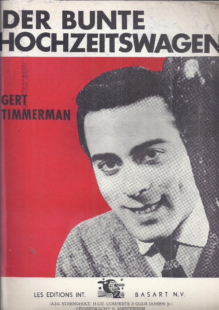 Bo742 bladmuziek gert timmerman der bunte hochzeitswagen, Verzenden, Gebruikt, Artiest of Componist, Klassiek