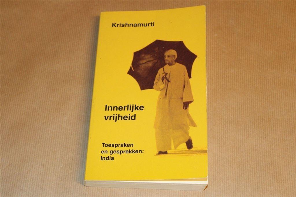 Innerlijke Vrijheid — Lezingen & Gesprekken India [1968-69], Ophalen of Verzenden, Gelezen, Overige onderwerpen, Achtergrond en Informatie
