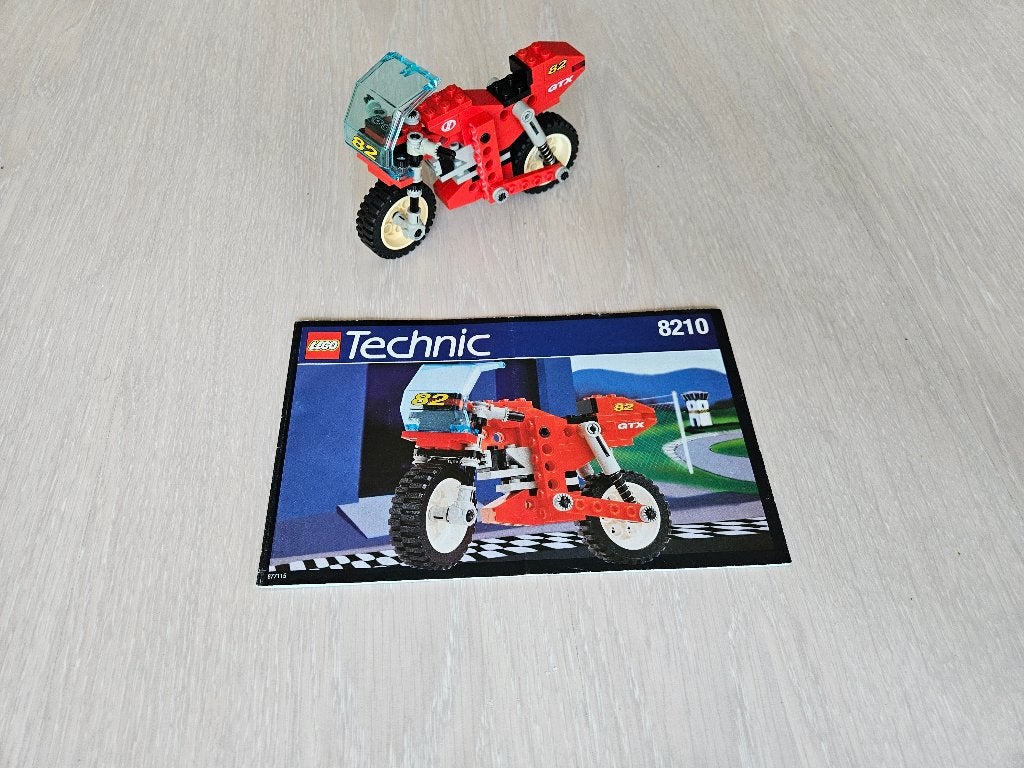 Lego technic 8210 Nitro GTX Bike, Gebruikt, Lego, Compleet, Ophalen of Verzenden