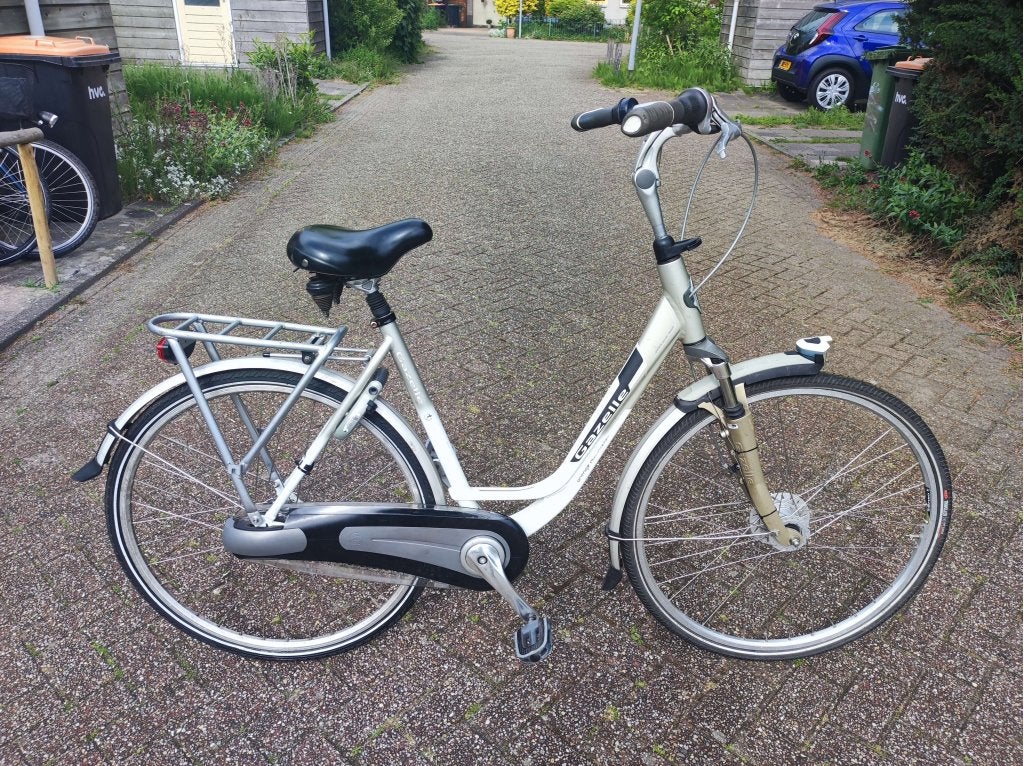 Gazelle 7 speed en terugtraprem net en goed, Gebruikt, Niet ingevuld, 56 cm of meer, Niet ingevuld