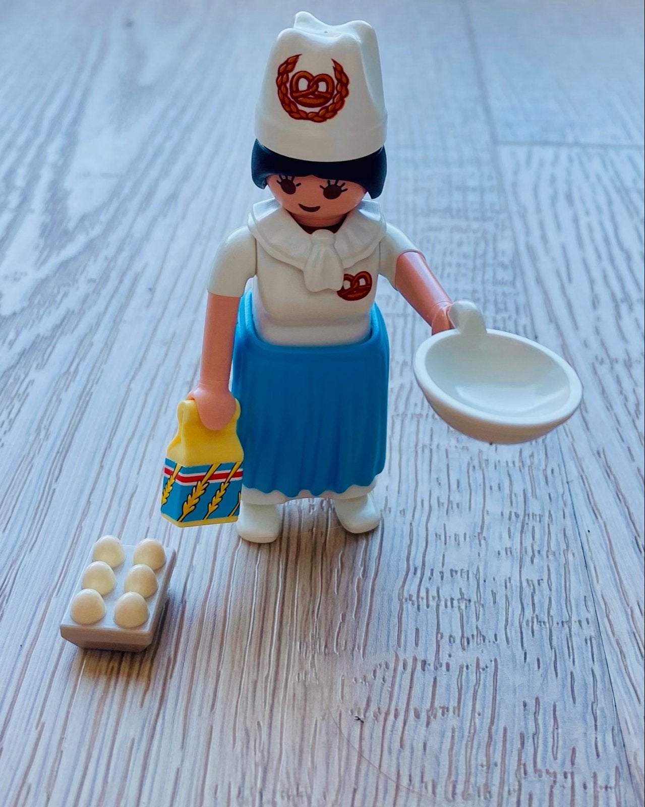 Playmobil Bakkerin met accessoires - Zo goed als nieuw, Ophalen, Zo goed als nieuw