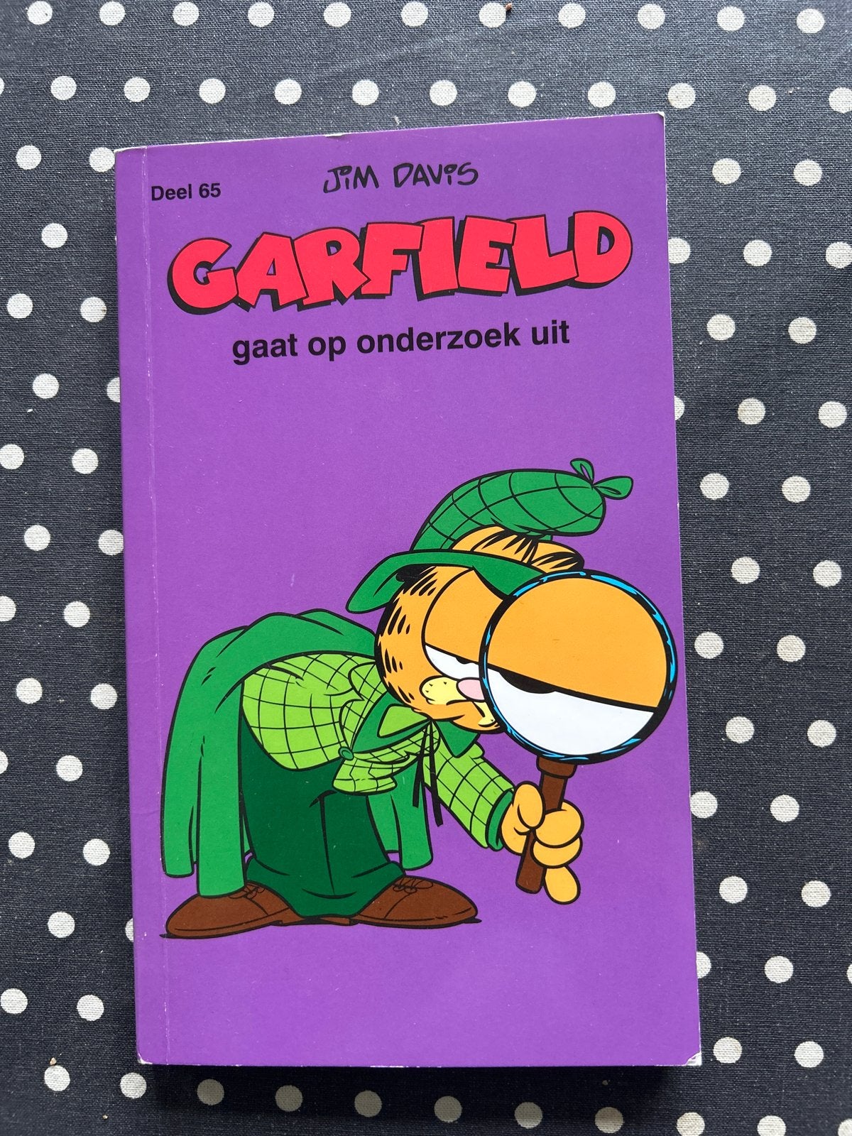 Garfield gaat op onderzoek uit - Deel 65, Boeken, Eén stripboek, Ophalen of Verzenden, Gelezen