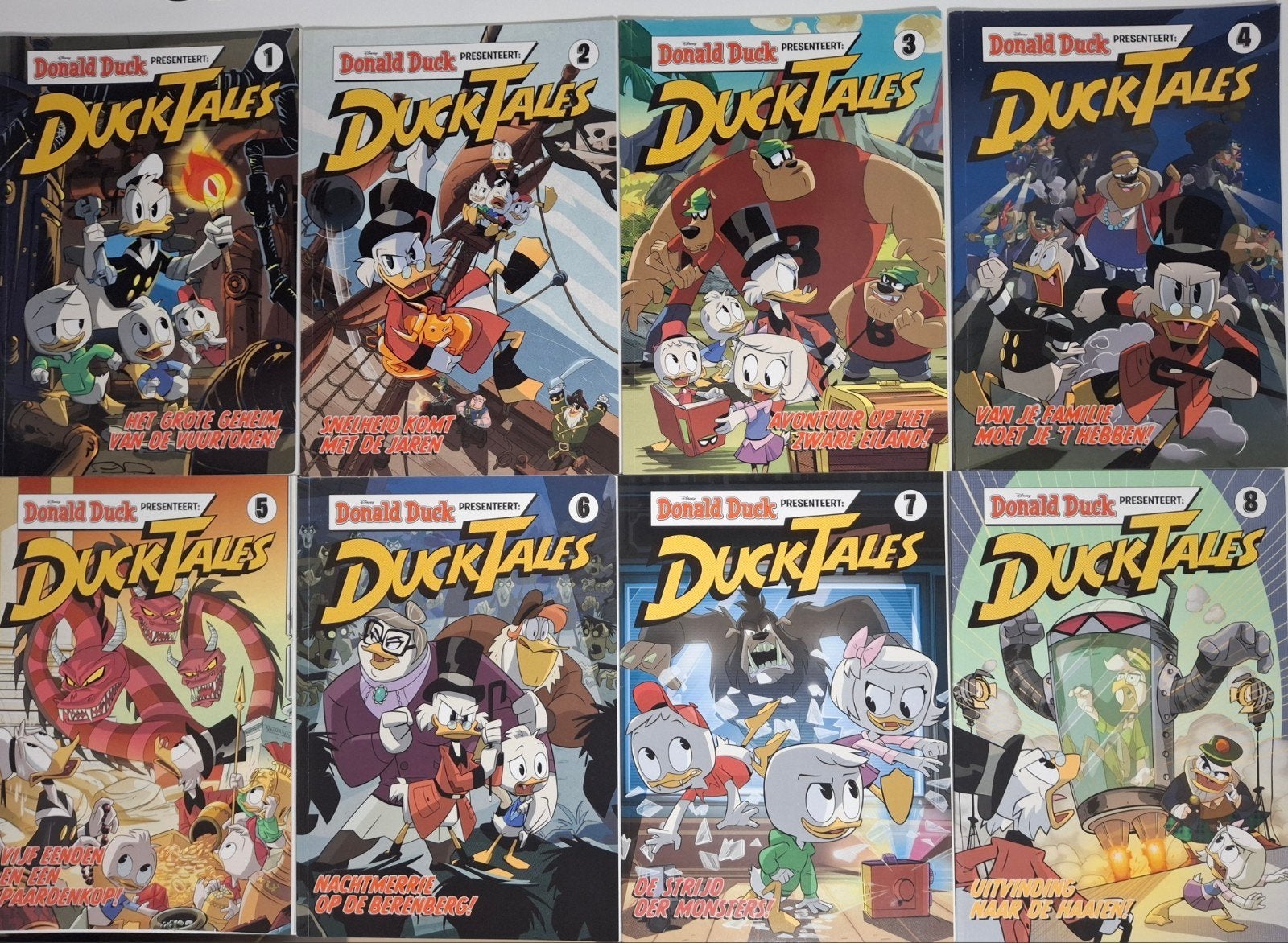 Donald Duck DuckTales stripboeken en vakantieboeken, Complete serie of reeks, Ophalen of Verzenden, Zo goed als nieuw