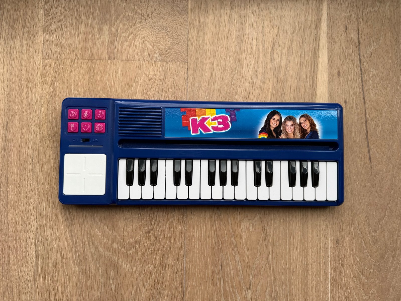 K3 keyboard voor kinderen - Zo goed als nieuw, Ophalen, Zo goed als nieuw, Overige typen, Met geluid