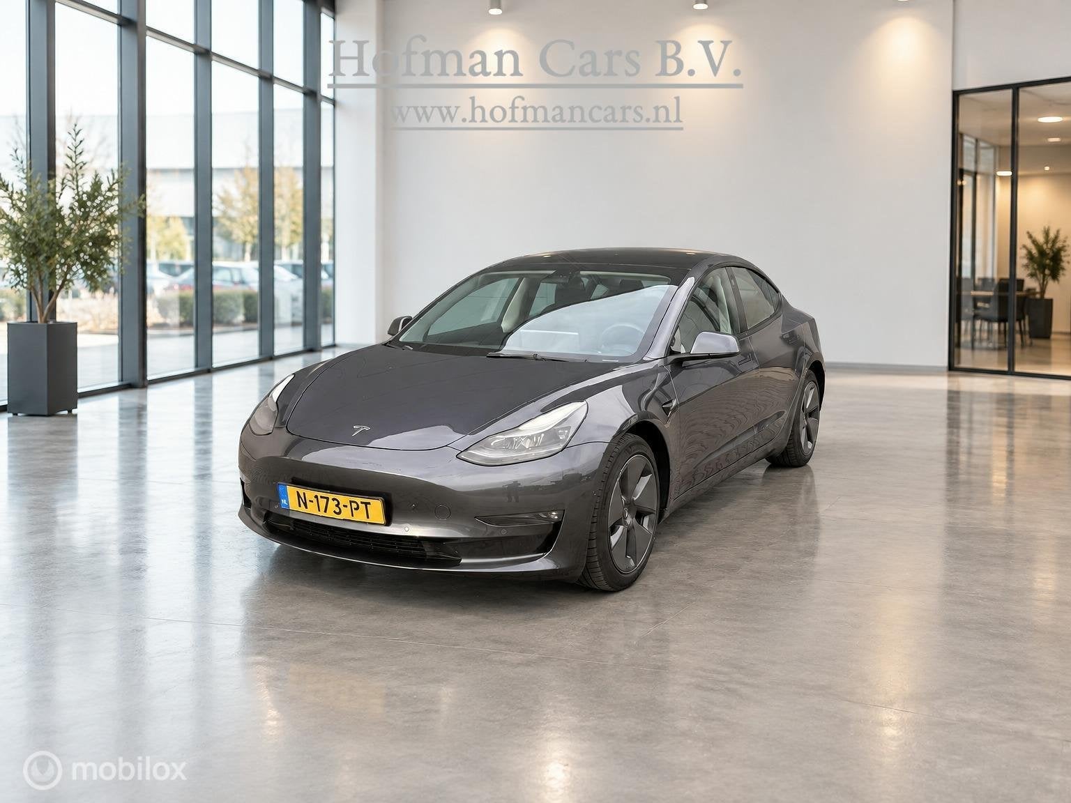 Tesla Model 3 Long Range AWD 75kWh | SOH 91% MOBA | Trekhaak, Auto's, Automaat, Gebruikt, Zwart, 351 pk