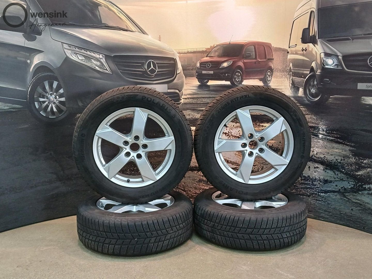 Winterset Volkswagen Tiquan (#953), -, -, Banden en Velgen, 17 inch