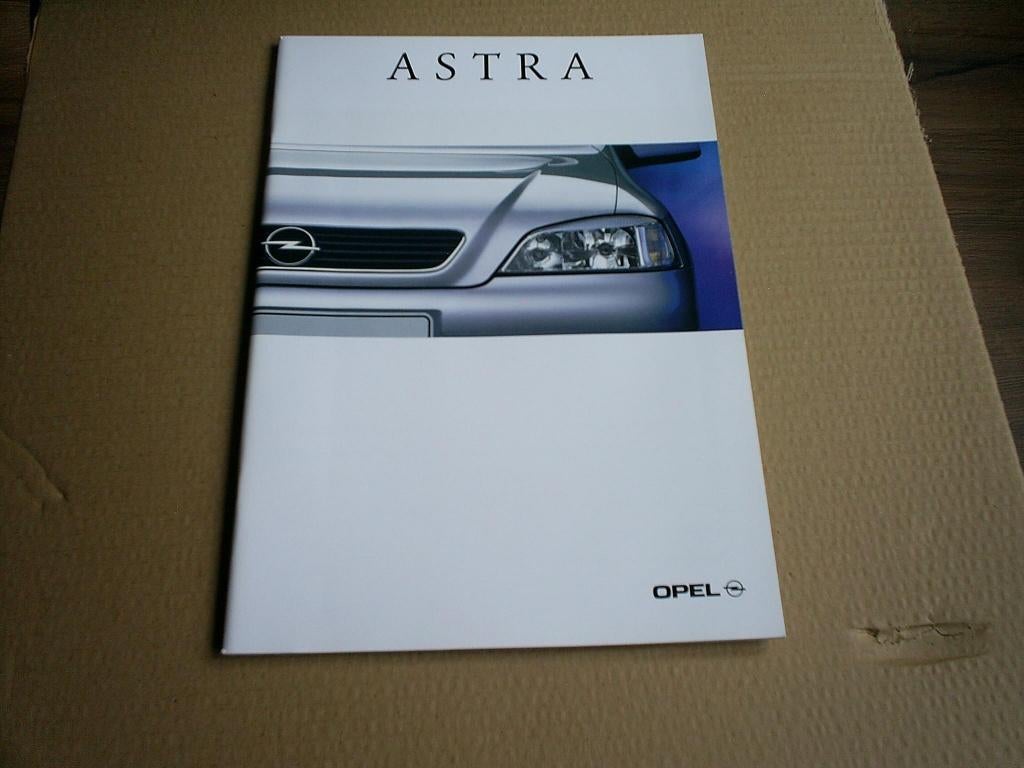 Opel Astra 9 / 1999 68 pag., Verzenden, Zo goed als nieuw, Opel
