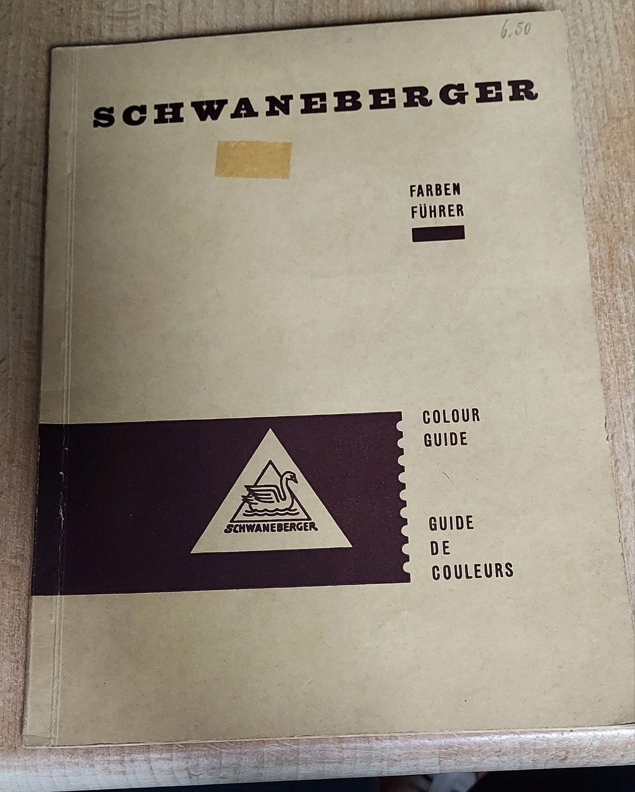 (1960) – Kleurenwijzer voor Postzegels Schwaneberger, Ophalen of Verzenden, Na 1940
