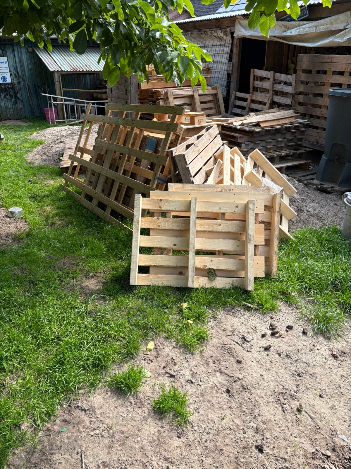 Kachel hout, 3 tot 6 m³, Ophalen