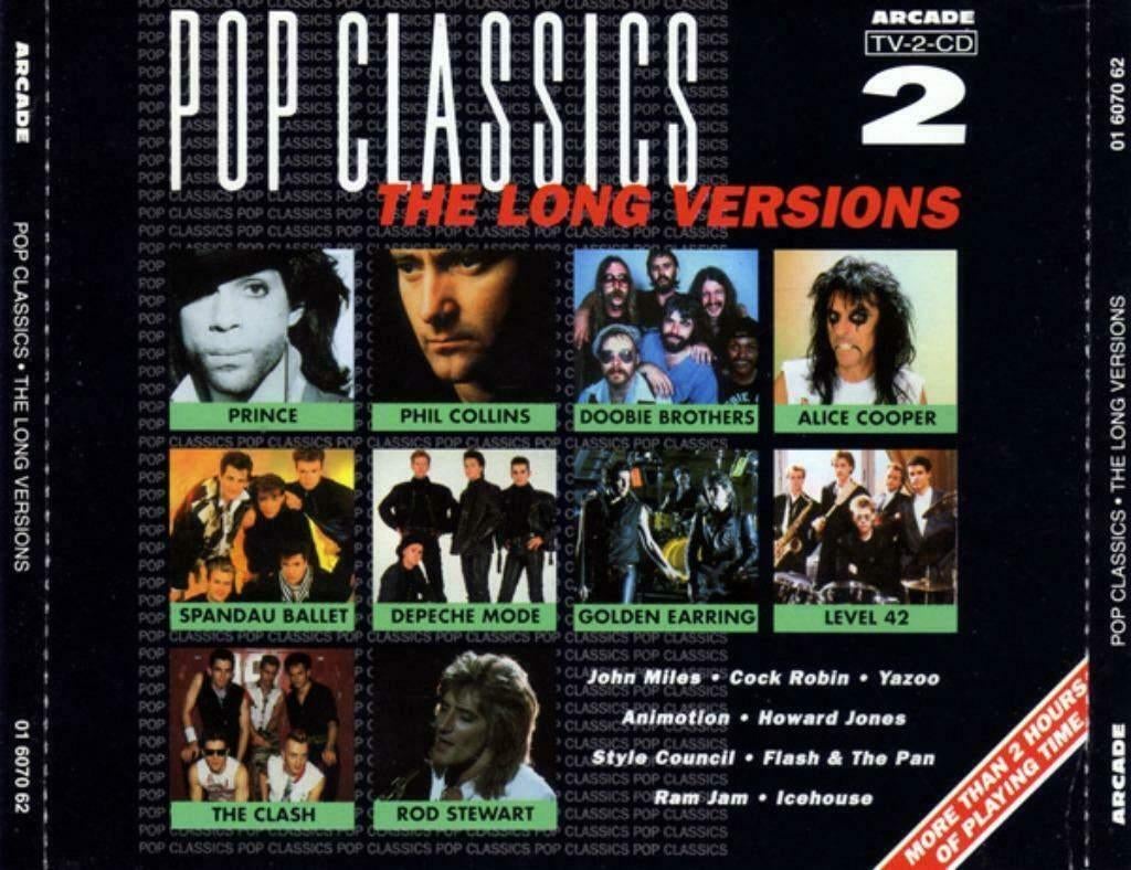 Pop Classics - The Long Versions 2 (2 CD), Ophalen of Verzenden, Zo goed als nieuw, Pop
