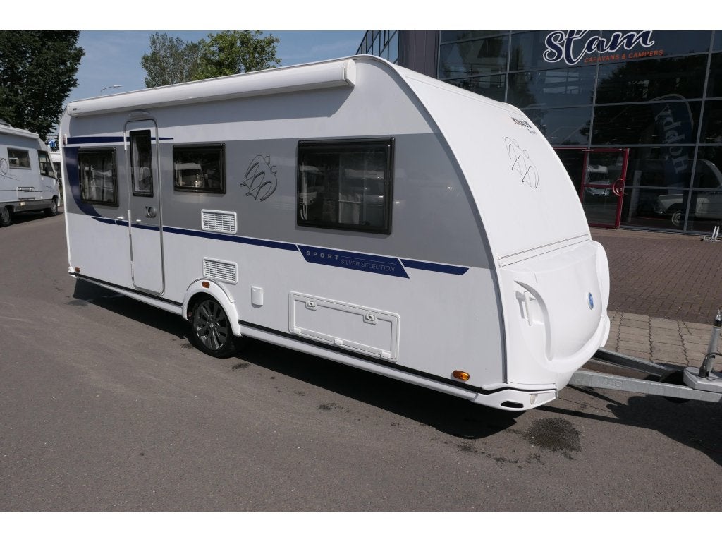 Knaus Sport Silver Selection 500 EU incl. mover en luifel, Caravans en Kamperen, Caravans, Rondzit, 5 tot 6 meter, Knaus, Overige typen