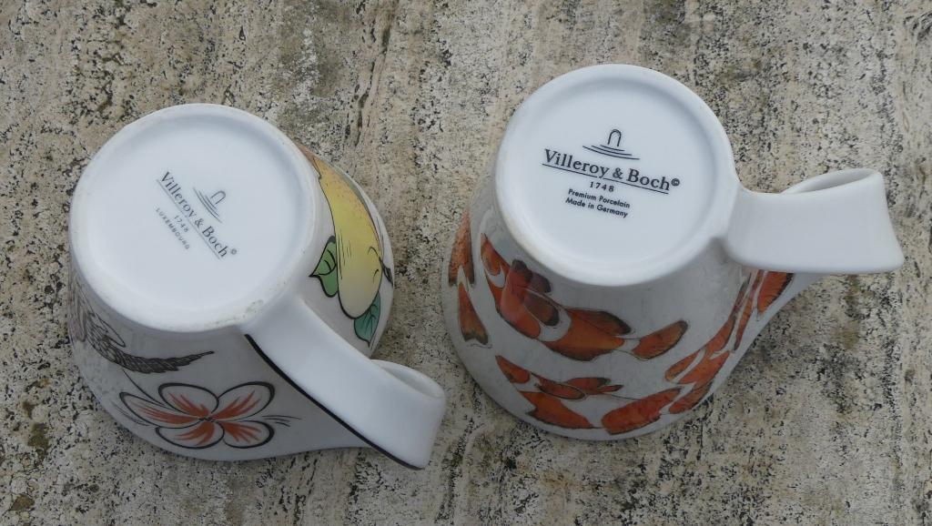 2 Villeroy & Boch Wave Mokken Animals of The World, Nieuw, Ophalen of Verzenden, Wedgwood, Kop(pen) en/of Schotel(s)