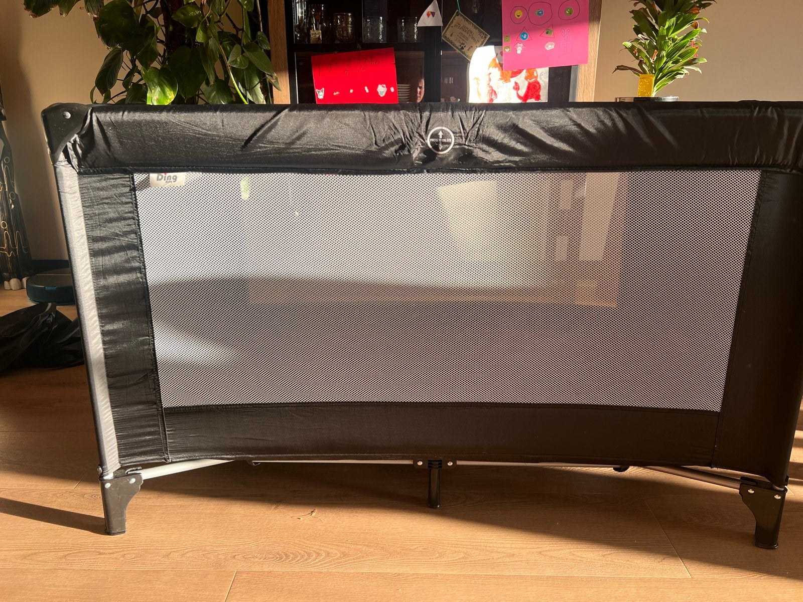 Campingbedje van Ding Baby met draagtas, Kinderen en Baby's, Ophalen, Gebruikt, Minder dan 140 cm, Matras