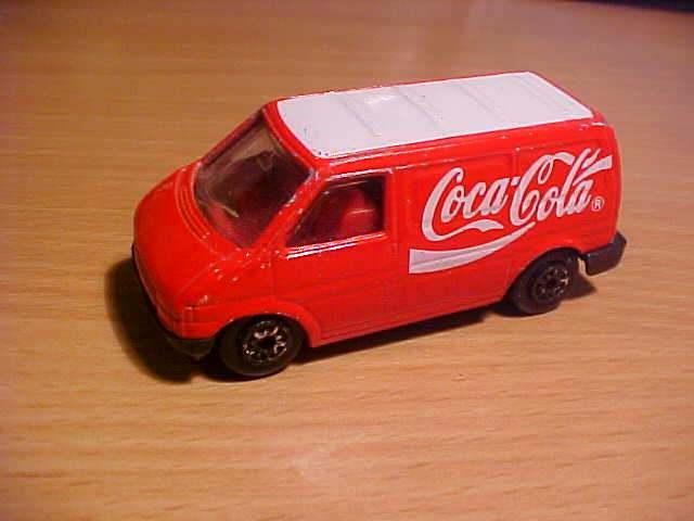 Edocar - Volkswagen Transporter Coca Cola[rd] 1/66, Ophalen of Verzenden, Gebruikt, Auto