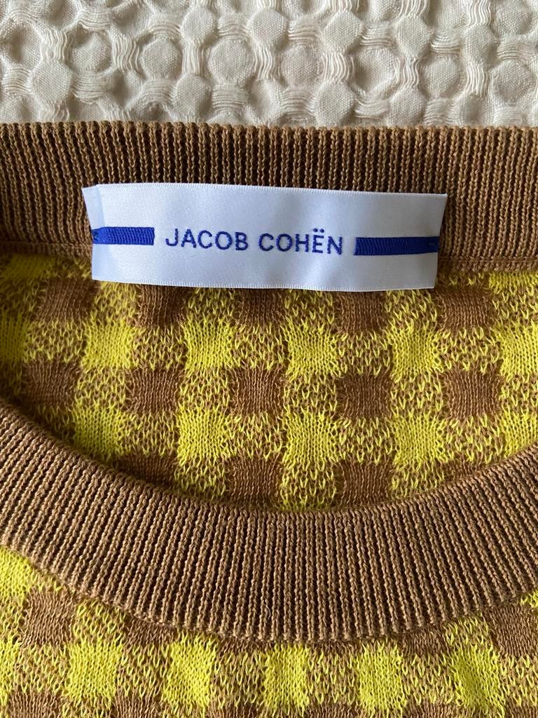 Jacob Cohën trui 100% katoen - NIEUW, Ophalen of Verzenden, Nieuw, Maat 42/44 (L), Geel