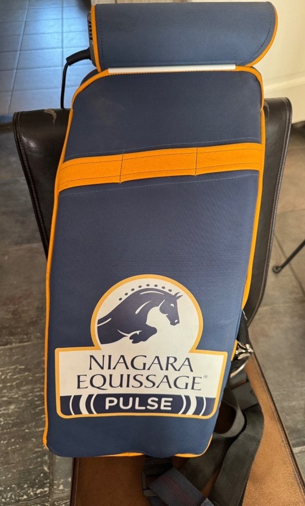 Te koop: Niagara Equissage Pulse & IJslander zadel, Dieren en Toebehoren, Ophalen, Zo goed als nieuw, Overige disciplines