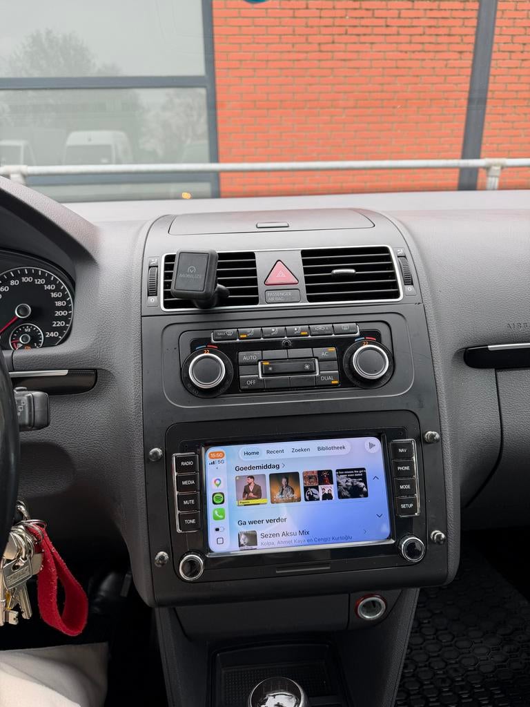Volkswagen Touran TSI - Zwart, Goed Onderhouden, Ophalen, Gebruikt